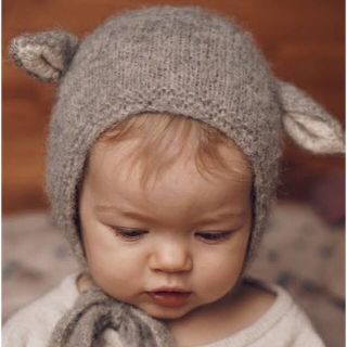 gang of kids Fairy Hat Alpaca&Silk ボンネット(帽子)