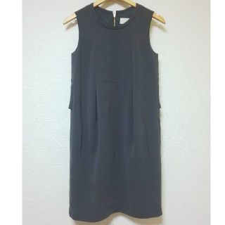 カエン(Kaene)の【美品‼️】kaene カエン ノースリーブ ワンピース(ひざ丈ワンピース)