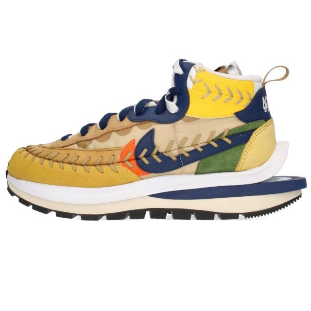 NIKE(ナイキ)のナイキ ×サカイ×ジャンポールゴルチエ LDVAPOR WAFFLE MIX SACAI DH9186-200 ヴェイパーワッフルミックススニーカー メンズ 24.5cm メンズの靴/シューズ(スニーカー)の商品写真