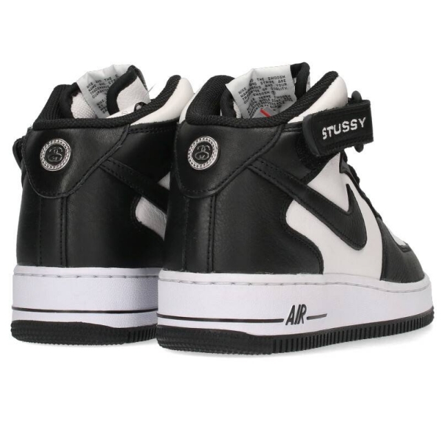 ナイキ ×ステューシー/STUSSY Air Force 1 Mid DJ7840-002 エアフォース1ミッドスニーカー メンズ 24cm