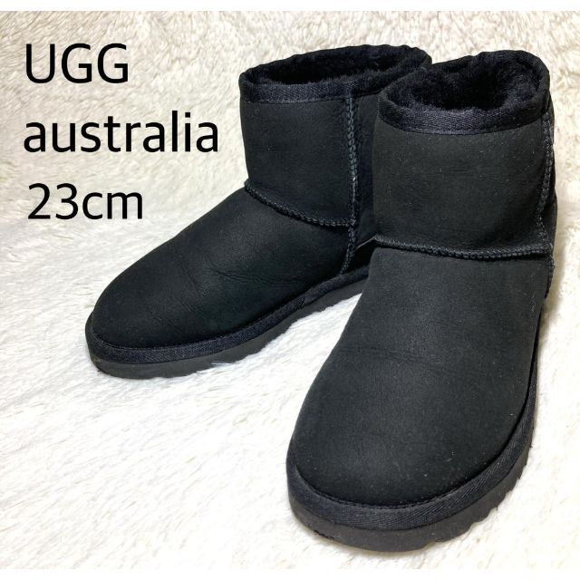 UGG - UGG アグ オーストラリア ショート ブーツ ムートン ブラック 23cmの通販 by 義勇shop｜アグならラクマ