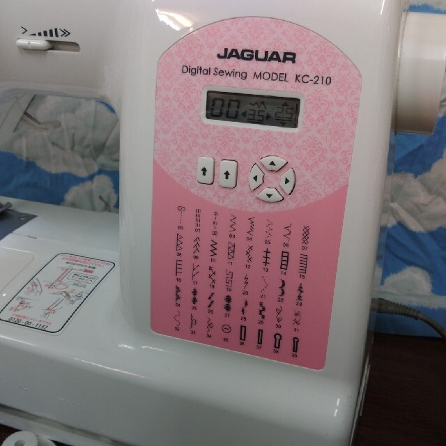 ジャガー コンピュータミシン KC-210 別売とオプション付きの通販 by