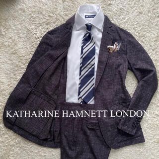 キャサリンハムネット(KATHARINE HAMNETT)のKATHARINE HAMNETT LONDON M ウォッシャブル　ストレッチ(セットアップ)