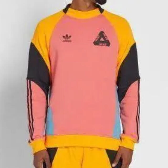 adidas(アディダス)のADIDAS Palace 2017 Loopback Crewneck L メンズのトップス(スウェット)の商品写真