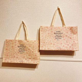 SNIDEL ジェラートピケ Lily Brown ショッパー 2枚 ショップ袋(ショップ袋)