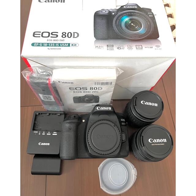 canon eos 80d おまけ付き 即購入可です！-