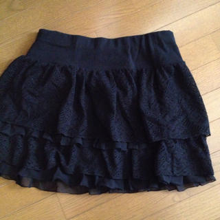 黒レーススカート♡(ミニスカート)