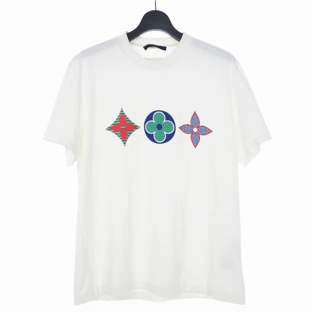 LOUIS VUITTON(ルイヴィトン)のルイヴィトン 20AW マルチカラー モノグラム プリント Ｔシャツ 半袖 M メンズのトップス(Tシャツ/カットソー(半袖/袖なし))の商品写真