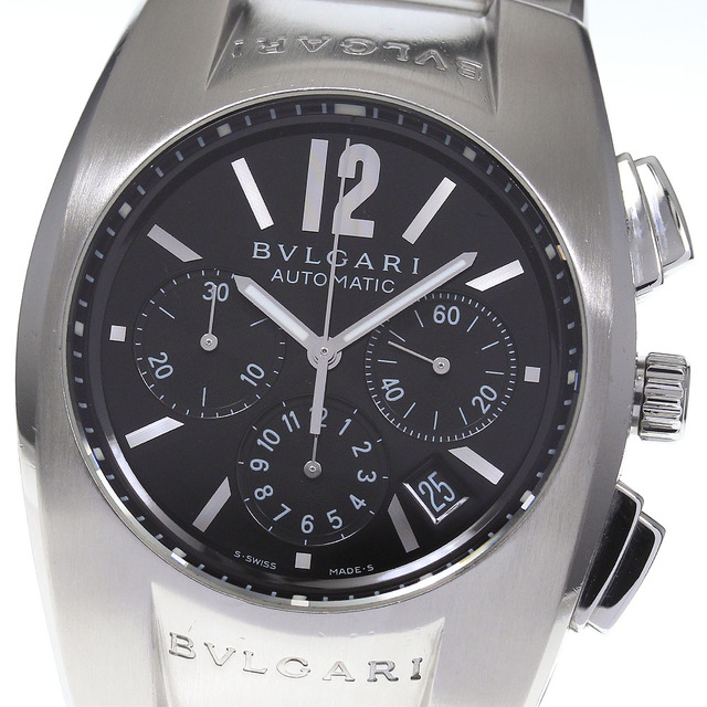 いラインアップ ☆良品★箱付き【BVLGARI】ブルガリ - BVLGARI エルゴン メンズ_708200 自動巻き EG40SCH クロノグラフ 腕時計(アナログ) いラインアップ ☆良品★箱付き【BVLGARI】ブルガリ - BVLGARI エルゴン メンズ_708200 自動巻き EG40SCH クロノグラフ 腕時計(アナログ)