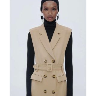 激レア ZARA 2022AW 完売品  ベルテッドトレンチコートワンピース