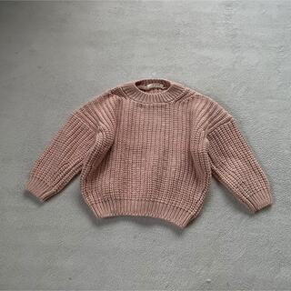 summer & storm | chunky cotton pullover(ニット)