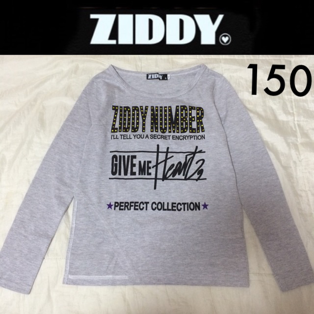ZIDDY(ジディー)の１回着☆ZIDDYロンＴ長袖150ジディアナップガールラブトキシックJENNI キッズ/ベビー/マタニティのキッズ服女の子用(90cm~)(Tシャツ/カットソー)の商品写真