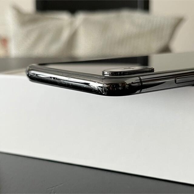 Apple(アップル)のiPhone X Space Gray 256 GB スマホ/家電/カメラのスマートフォン/携帯電話(スマートフォン本体)の商品写真