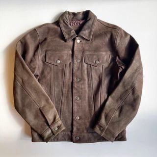 フォロー割済 OLD GAP 90's レザージャケット スウィングトップ 牛革