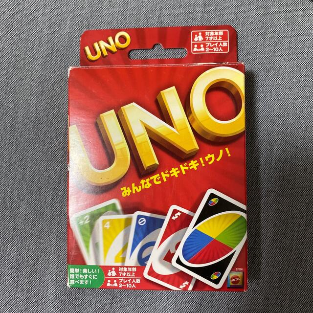 UNO(ウーノ)のカードゲーム　UNO エンタメ/ホビーのテーブルゲーム/ホビー(トランプ/UNO)の商品写真