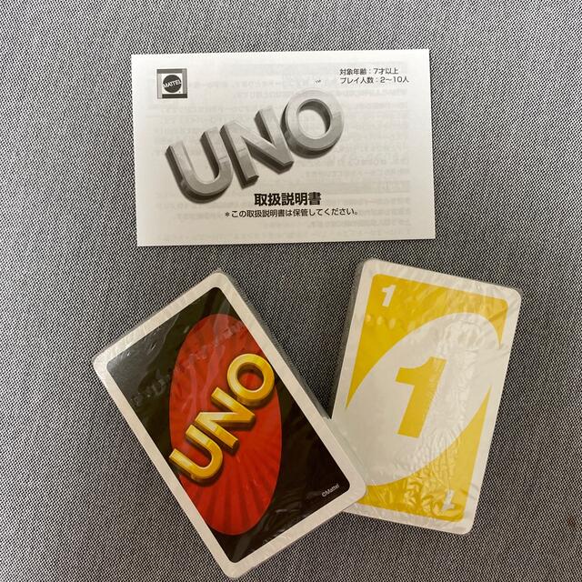 UNO(ウーノ)のカードゲーム　UNO エンタメ/ホビーのテーブルゲーム/ホビー(トランプ/UNO)の商品写真