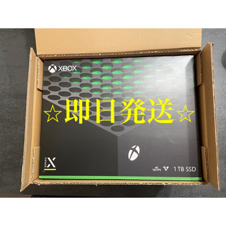 エックスボックス(Xbox)の【新品・未開封】マイクロソフト　Xbox Series X  本体(家庭用ゲーム機本体)