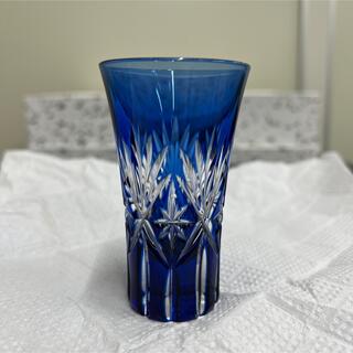 カガミクリスタル　江戸切子　ストレートグラス(グラス/カップ)