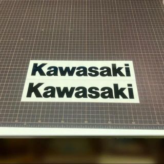 カワサキ(カワサキ)のKAWASAKI カワサキ バイク カッティングステッカー  セット(ステッカー)