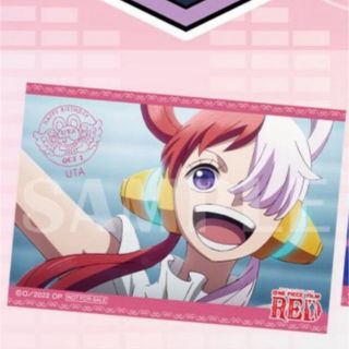 ワンピース ウタ バースデーブロマイドONE PIECE 麦わらストア