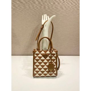 PRADA - プラダ 2way カナパ トートバッグ グレー 2点セットの通販｜ラクマ