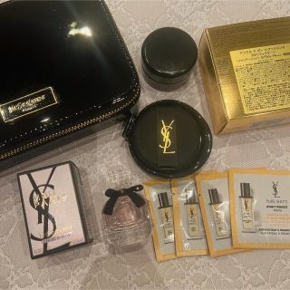 イヴサンローランボーテ(Yves Saint Laurent Beaute)の⑧ YSL セット 香水 ファンデ ノベルティ ポーチ 美容液(ファンデーション)