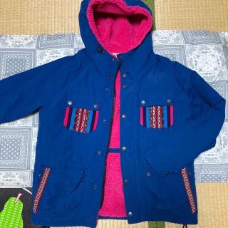 メンズ　ジャンパー　TITICACA　紫色　Lサイズ