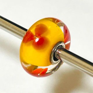 trollbeads トロールビーズ レッドフラワー②(チャーム)