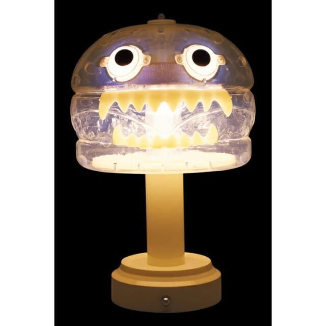 UNDERCOVER(アンダーカバー)のUNDERCOVER HAMBURGER LAMP CLEAR インテリア/住まい/日用品のライト/照明/LED(テーブルスタンド)の商品写真