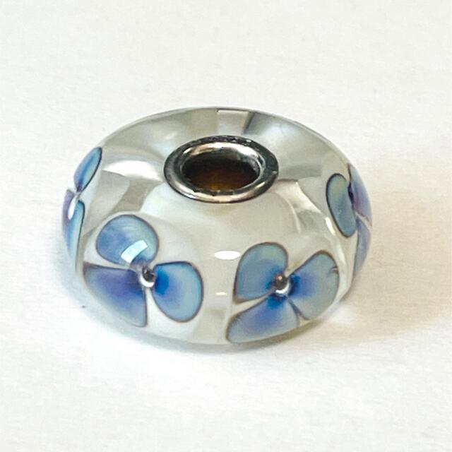 trollbeads トロールビーズ アイボリーバイオレッツ