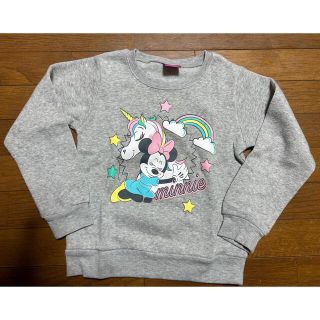 イオン(AEON)のミニーちゃん裏起毛トレーナー サイズ120(Tシャツ/カットソー)