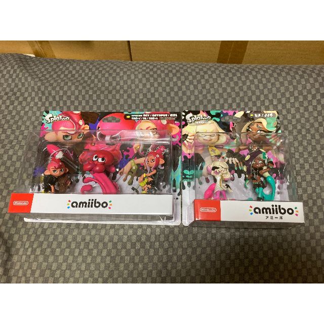 【新品/未開封品】amiibo トリプルセット&テンタクルズセット