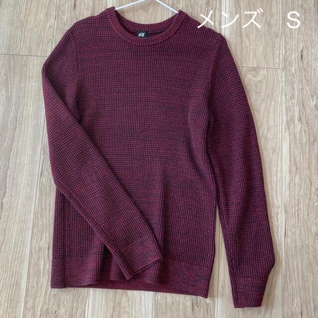 H&M(エイチアンドエム)のH&M  ニット　セーター　メンズS メンズのトップス(ニット/セーター)の商品写真