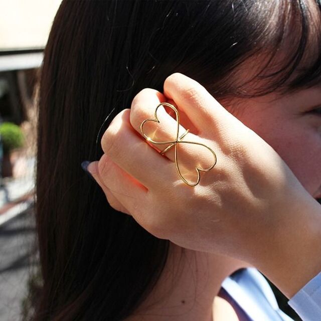 Enasoluna(エナソルーナ)の新品 Enasoluna Open the window ring 11 レディースのアクセサリー(リング(指輪))の商品写真