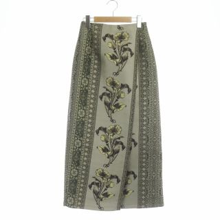 アメリヴィンテージ(Ameri VINTAGE)のアメリヴィンテージ  IMANE JACQUARD WRAP SKIRT(ロングスカート)