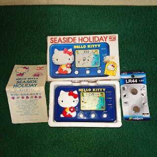 トミー(TOMMY)のHELLO KITTY ハローキティ のゲームウォッチ  シーサイドホリデー(携帯用ゲーム機本体)