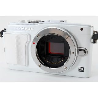 オリンパス(OLYMPUS)の【美品】オリンパス OLYMPUS PEN Lite E-PL6 ボディ(デジタル一眼)