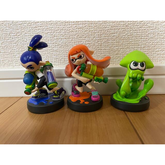 amiiboスプラトゥーン3体セット