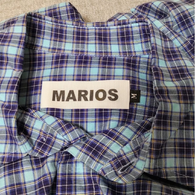 MARIOS(マリオス)のMARIOS メンズ シャツ サイズL メンズのトップス(シャツ)の商品写真