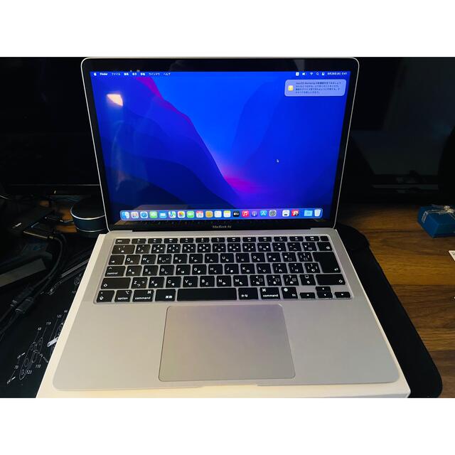 超美品 Macbook Air M1 2020 8GB/256GB シルバー8つ画面サイズ