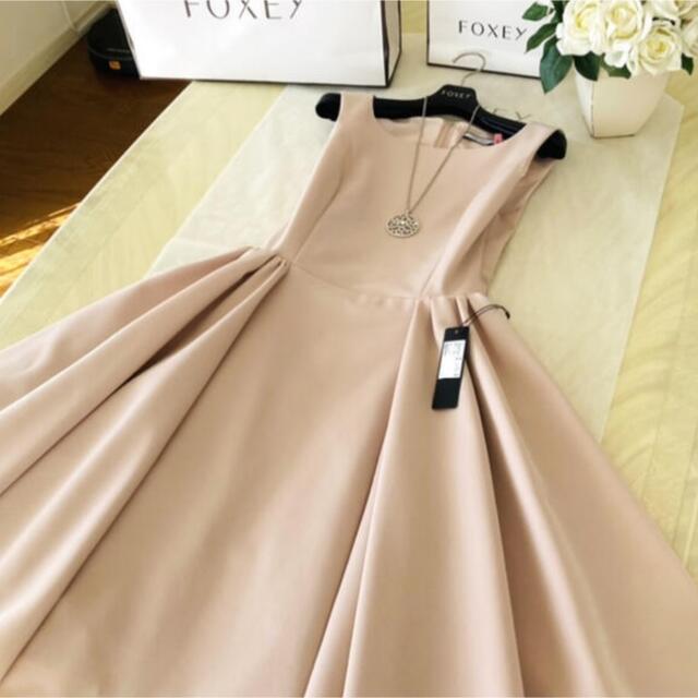 極美品♡フォクシー♡サイドギャザー ワンピース-