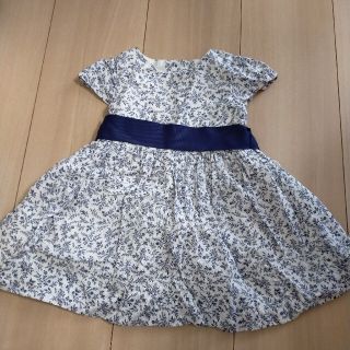 ポロラルフローレン(POLO RALPH LAUREN)のポロ　ラルフローレン　女の子　花　ワンピース　フォーマル　6M 70cm ドレス(ワンピース)