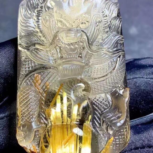 最安値】 【天然】タイチンクオーツ 55g ルース 各種パーツ