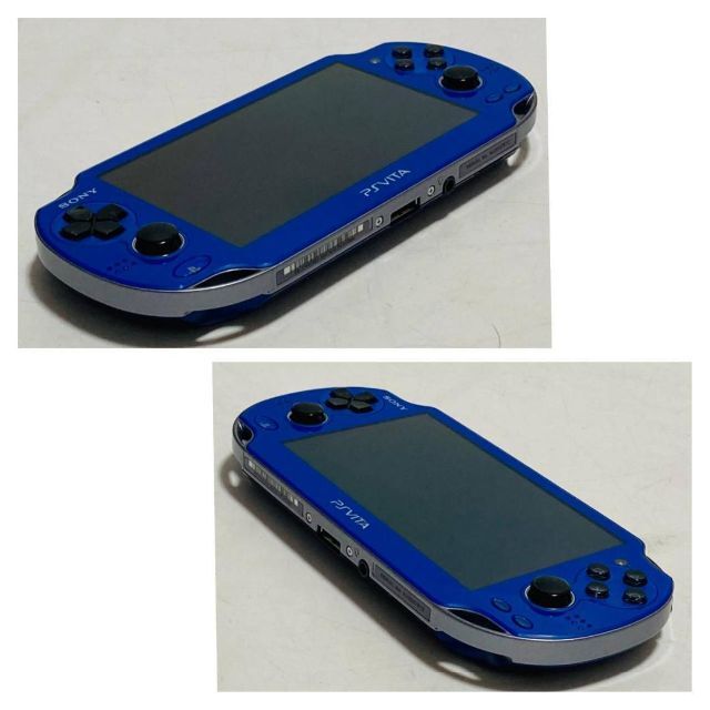 美品 PSVITA 本体 PCH-1000 ZA04 サファイアブルー