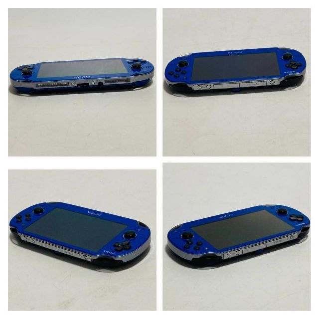 美品 PSVITA 本体 PCH-1000 ZA04 サファイアブルー