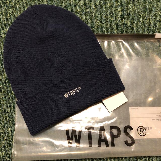 W)taps(ダブルタップス)の新品未使用 WTAPS ダブルタップスBEANIE /ビーニー 01 インディゴ メンズの帽子(ニット帽/ビーニー)の商品写真