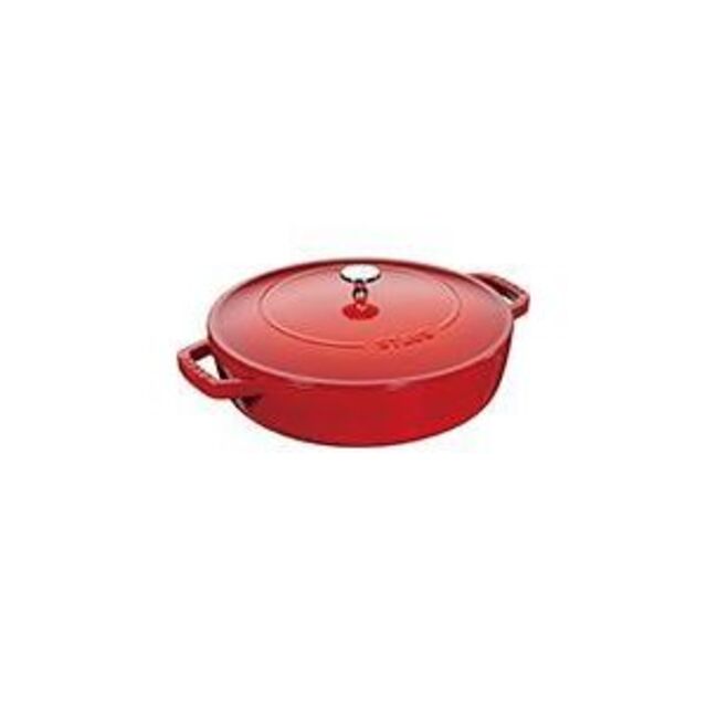 staub ストウブ ブレイザー ソテーパン チェリー 24cm　鍋　フライパン