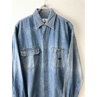 カルバンクライン(Calvin Klein)の90's Calvin Klein Jeans カルバンクライン ビンテージ (シャツ)