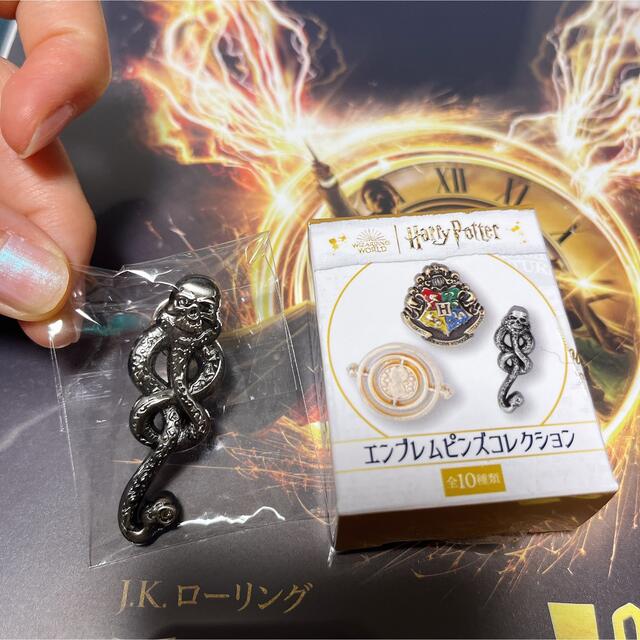 ハリーポッター エンブレムピンズコレクション 闇の印の通販 by