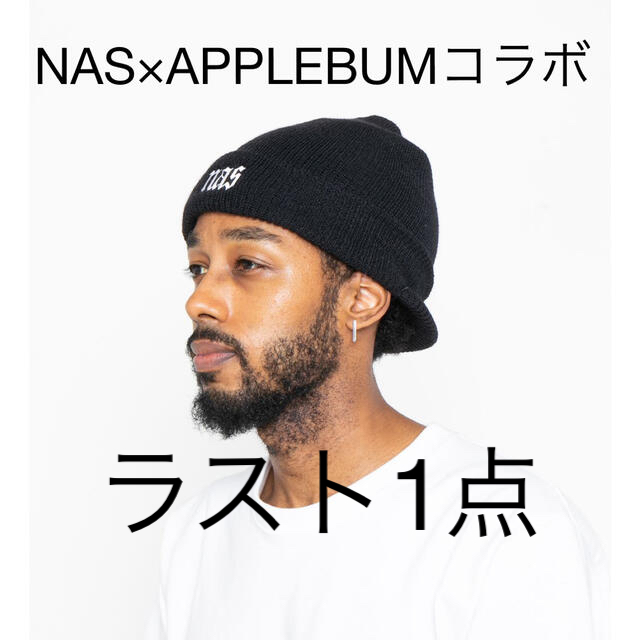 APPLEBUM   NAS × APPLEBUM "ill" Wool Jeep Cap 黒の通販 by apple's